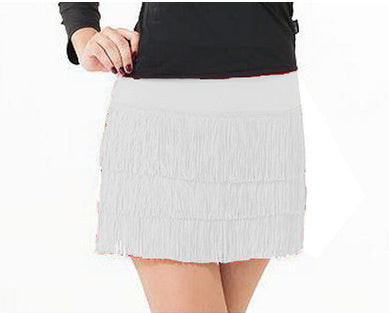 Women's SkirtLatin Dance Tassel Skirt For Women's Adult Short Skirt