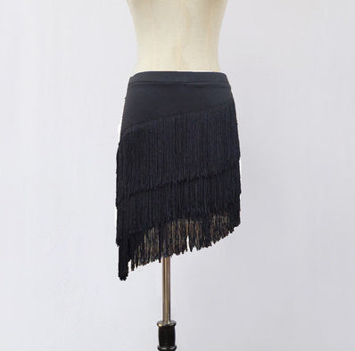 Women's SkirtLatin Dance Tassel Skirt For Women's Adult Short Skirt